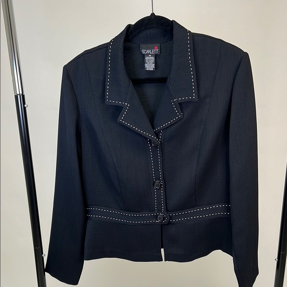 Scarlett Black Sophisticated Stylish Professional Women's Jacket Blazer Size 16 - Picture 1 of 14